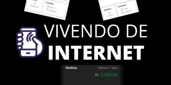 Imagem do grupo de WhatsApp Vivendo de internet#02