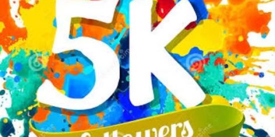 Imagem do grupo de WhatsApp 5 mil seguidores pra vc 🎰