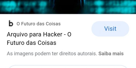 Imagem do grupo de WhatsApp Hackers