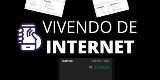 Imagem do grupo de WhatsApp Vivendo de internet#05💰💸🚀