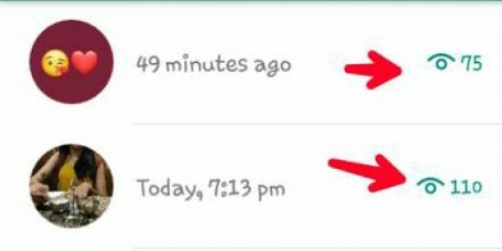 Imagem do grupo de WhatsApp Views status