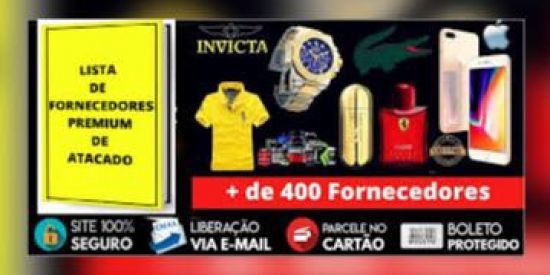 Imagem do grupo de WhatsApp Lista de fornecedores