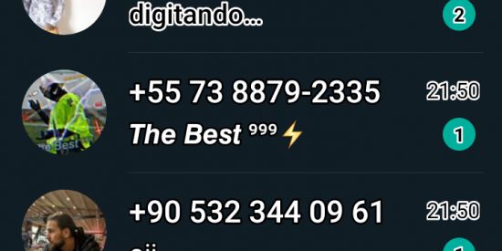 Imagem do grupo de WhatsApp TROCA DE STATUS