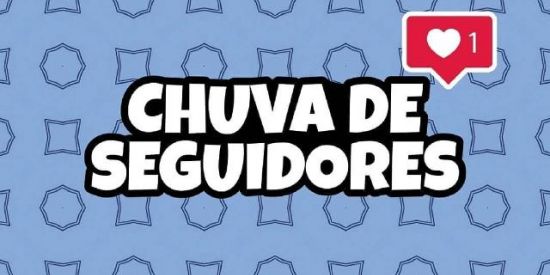 Imagem do grupo de WhatsApp Chuva de seguidores