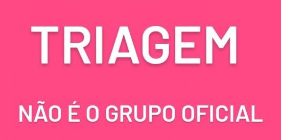 Imagem do grupo de WhatsApp ⚠️Triagem Leia a descrição