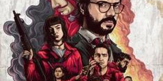 Imagem do grupo de WhatsApp la casa de papel house