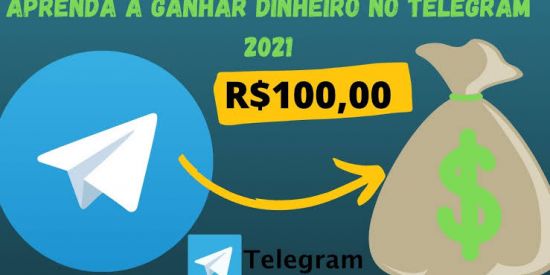 Imagem do grupo de WhatsApp Ganhar dinheiro Telegram