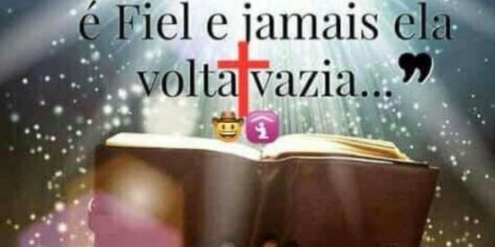 Imagem do grupo de WhatsApp Deus de pôde