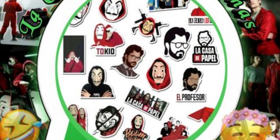 Imagem do grupo de WhatsApp LA CASA DAS FIGURINHAS