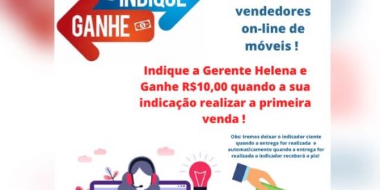 Imagem do grupo de WhatsApp Ganhe Dinheiro indicando