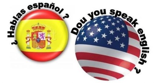 Imagem do grupo de WhatsApp Inglês e Espanhol