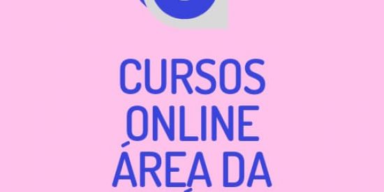 Imagem do grupo de WhatsApp CURSOS ONLINE ÁREA DA SAÚDE