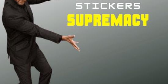 Imagem do grupo de WhatsApp Stickers Supremacy
