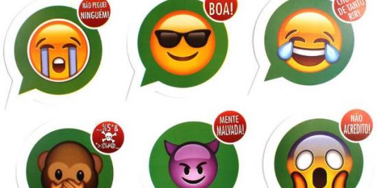 Imagem do grupo de WhatsApp Figurinhas          ©