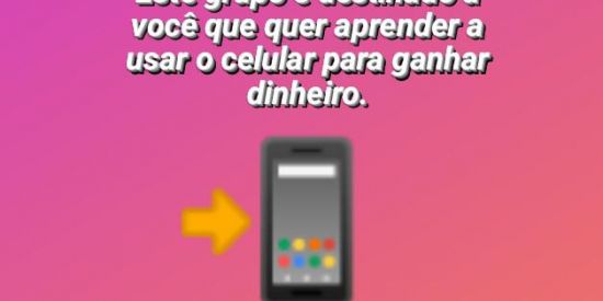 Imagem do grupo de WhatsApp Trabalhe em casa 🚀