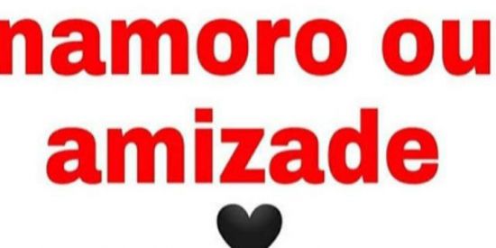 Imagem do grupo de WhatsApp Amizade ou namoro