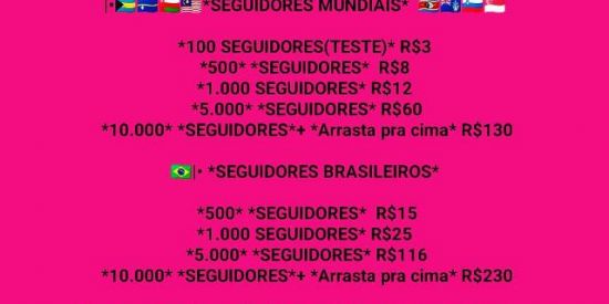 Imagem do grupo de WhatsApp Fique famoso no Instagram