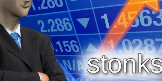 Imagem do grupo de WhatsApp Stonks