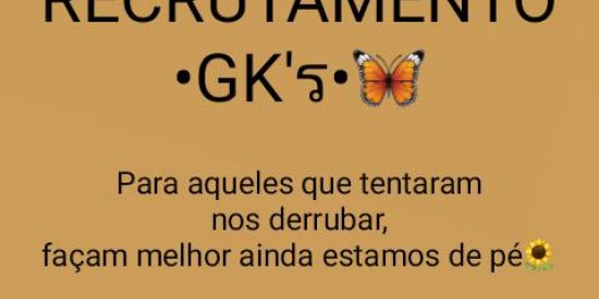 Imagem do grupo de WhatsApp TRIAGEM •GK's•🎀