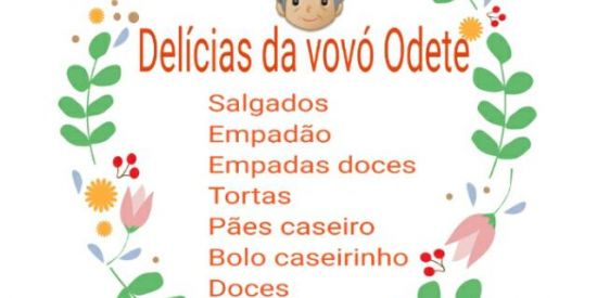 Imagem do grupo de WhatsApp Delícias da vovó Odete👵🏻