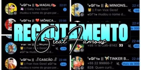 Imagem do grupo de WhatsApp 🍒RECRUTAMENTO • ♚Ǥƒ'ร♚🌊
