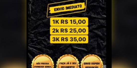 Imagem do grupo de WhatsApp VENDAS DE SEGUIDORES INS