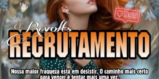 Imagem do grupo de WhatsApp 3🌙ʀᴇᴄʀᴜᴛᴀᴍᴇɴᴛᴏ ʀᴇᴠᴏʟᴛs🌙