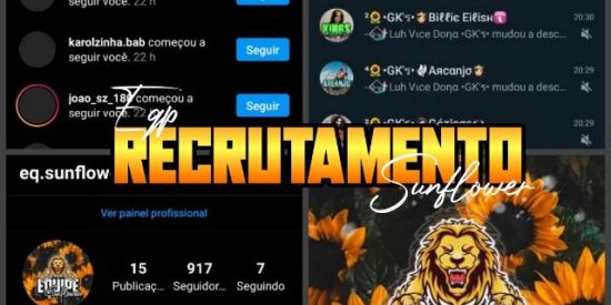 Imagem do grupo de WhatsApp 🌻RECRUTAMENTO GK'ร🌻