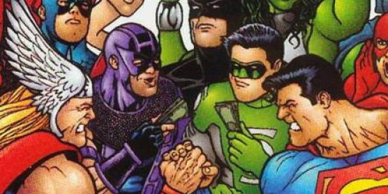 Imagem do grupo de WhatsApp SUPER HERÓIS MARVEL E DC