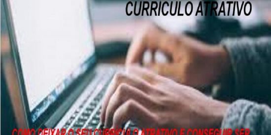 Imagem do grupo de WhatsApp CURRÍCULO ATRATIVO