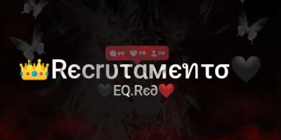 Imagem do grupo de WhatsApp 👑Rєcrυταмєทτσ 🖤EQ.Rє∂❤️