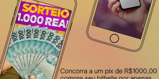 Imagem do grupo de WhatsApp Rifa de mil reais