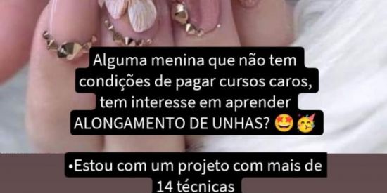 Imagem do grupo de WhatsApp Vários cursos de unhas 💅
