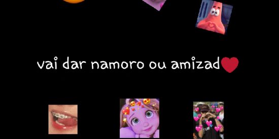 Imagem do grupo de WhatsApp Vai dar namoro ou amizad❤