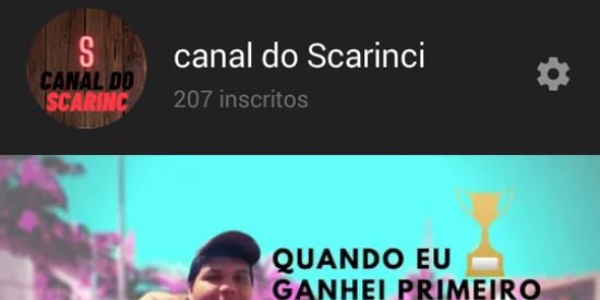 Imagem do grupo de WhatsApp canal do scarinci