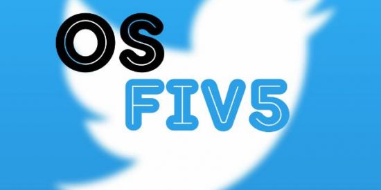 Imagem do grupo de WhatsApp OS FIV5 DO TWITTER