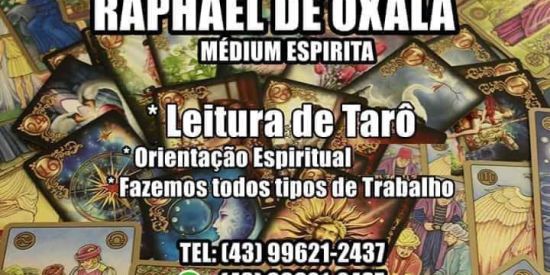 Imagem do grupo de WhatsApp Raphael de Oxalá