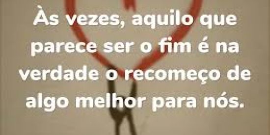 Imagem do grupo de WhatsApp Recomeço após o fim 🙏🏻❤️