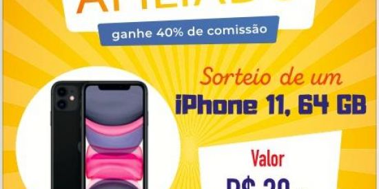 Imagem do grupo de WhatsApp Afiliado Rifa IPhone 11