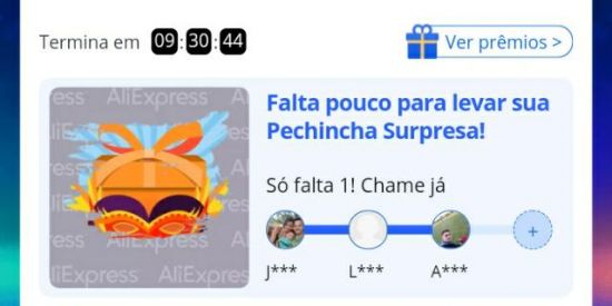 Imagem do grupo de WhatsApp Pechincha aliexpress