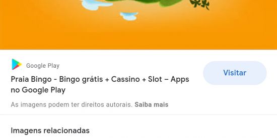 Imagem do grupo de WhatsApp Praia bingo fichas
