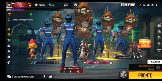 Imagem do grupo de WhatsApp Iremos recrutar PARA GUILDA DE FREE FIRE