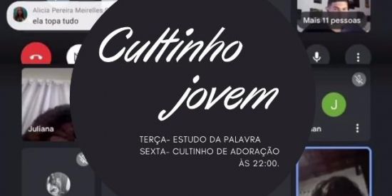 Imagem do grupo de WhatsApp 🔥CULTOJOVEM🔥Controle!!🚨
