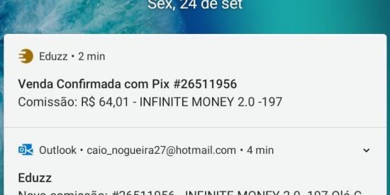 Imagem do grupo de WhatsApp Dinheiro pela a Internet