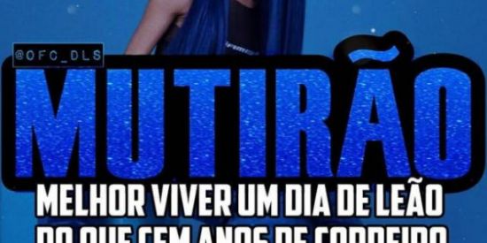 Imagem do grupo de WhatsApp Mutirão das 17 horas