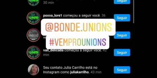 Imagem do grupo de WhatsApp RECRUTAMENTO SEGUIDORES