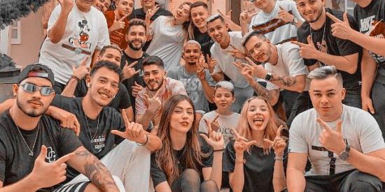 Imagem do grupo de WhatsApp Fãs da loud 🖤💚