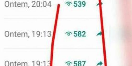 Imagem do grupo de WhatsApp Vius status