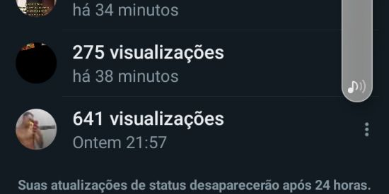 Imagem do grupo de WhatsApp BOMBA VIWS DO STATUS