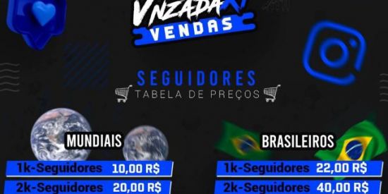 Imagem do grupo de WhatsApp Venda de seguidores